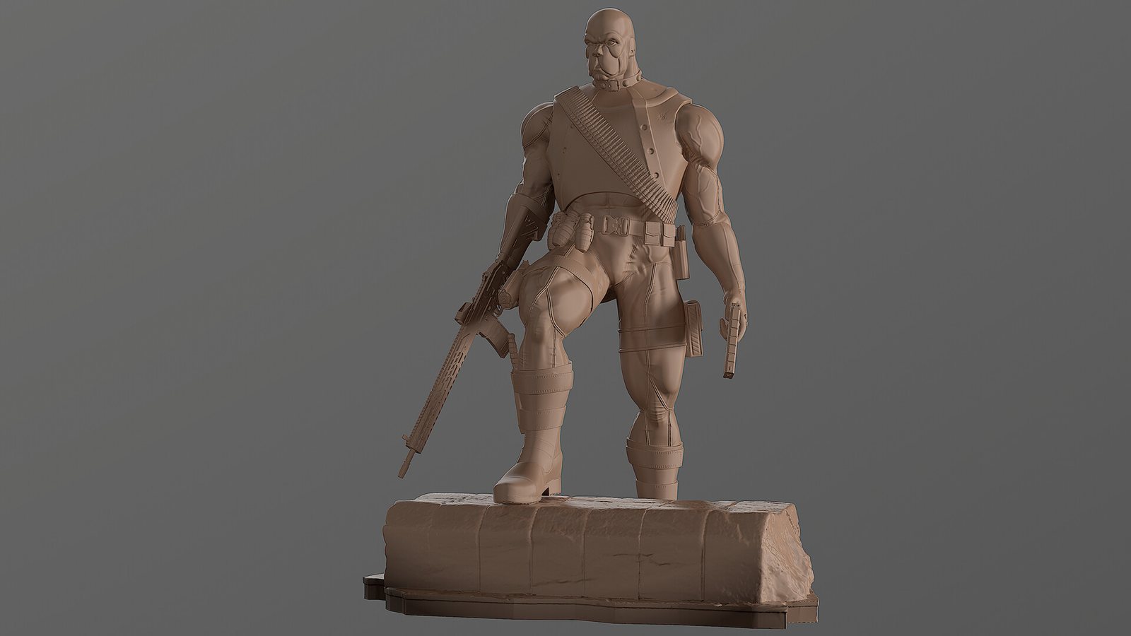 Warrior Miniature I — 3D Printing & Collectibles by Hart DZigns