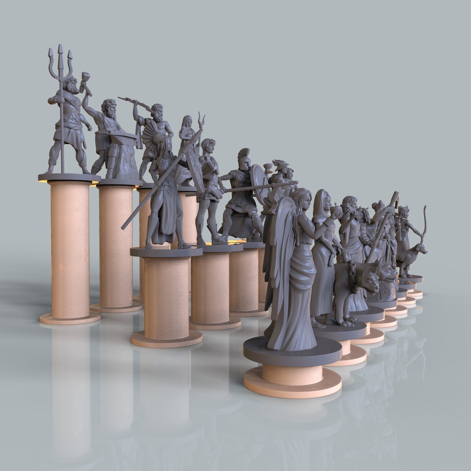 Mythic Figure VI — 3D Printing & Collectibles by Hart DZigns